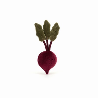 Jellycat Vivacious Vegetable Beetroot Australia | 593106FUB